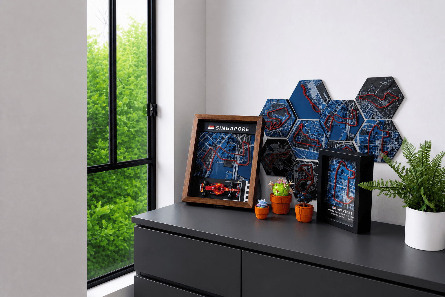 RiZE Maps collection in luxury setting